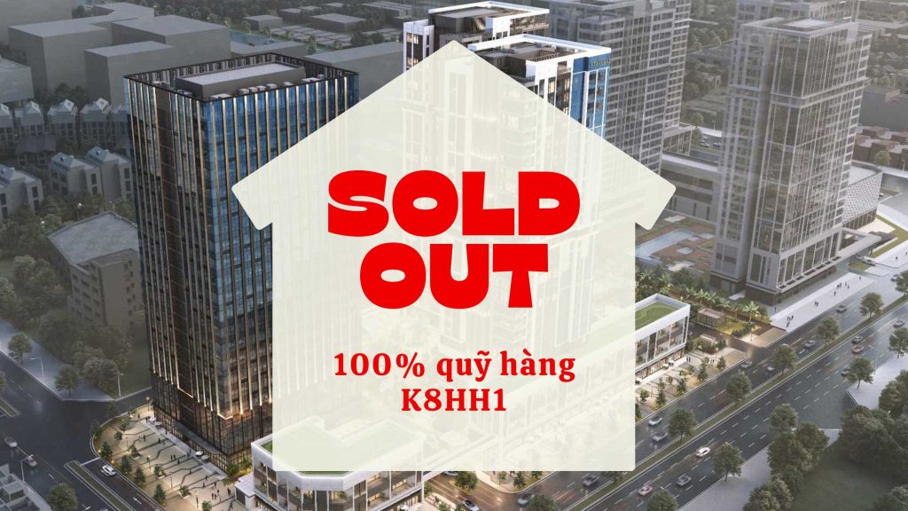 Toàn bộ 284 căn hộ Ciputra K8HH1 đã bán hết (Sold Out)