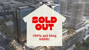 Toàn bộ 284 căn hộ Ciputra K8HH1 đã bán hết (Sold Out)